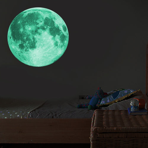 Luminous Moon 3D Wall Sticker